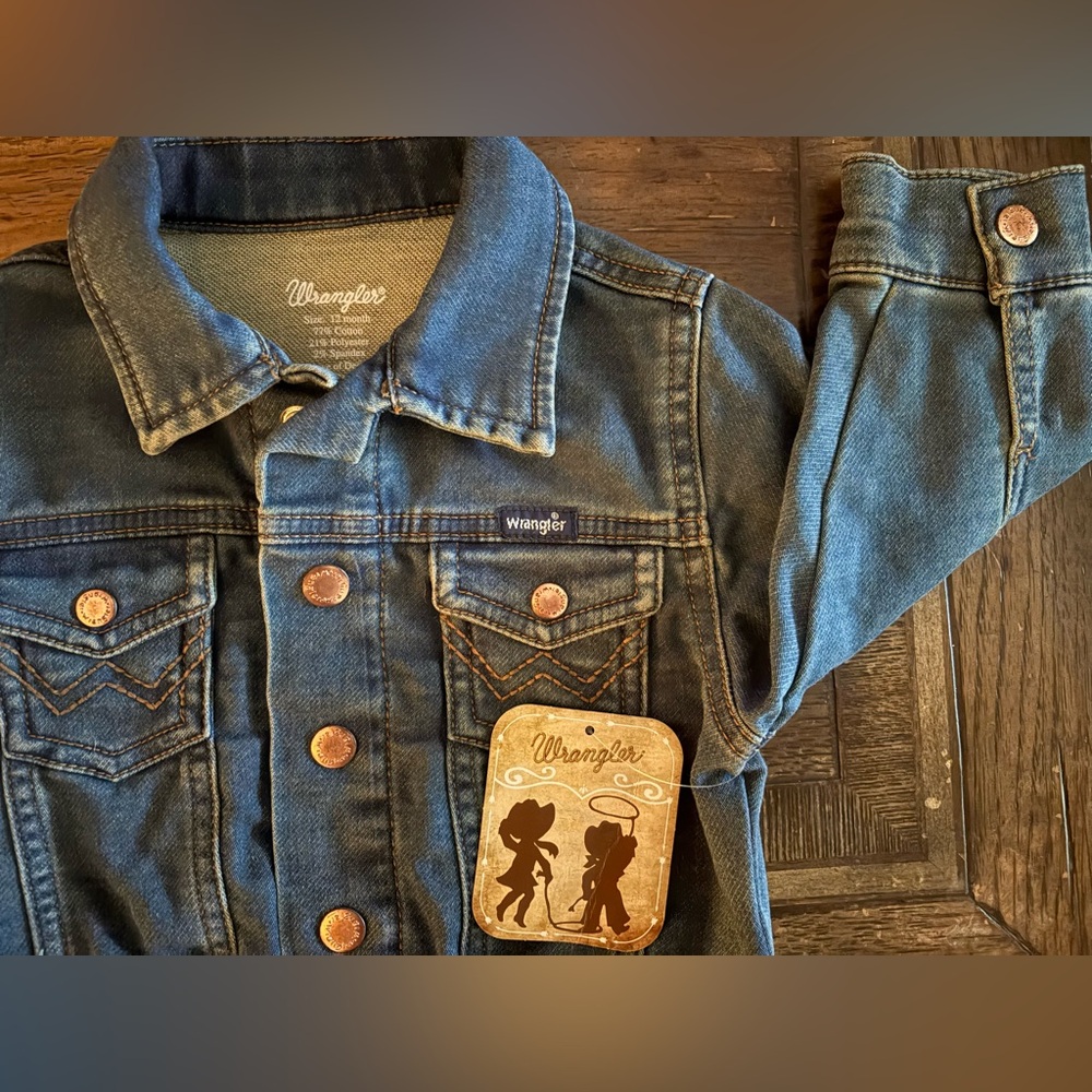 Wrangler Kids Classic Blue Jean Jacket